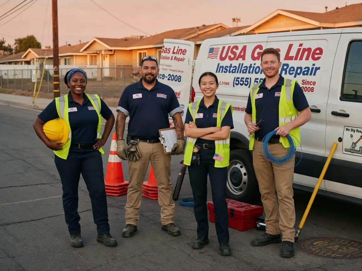 Gas Line Installation company in Warfordsburg, PA